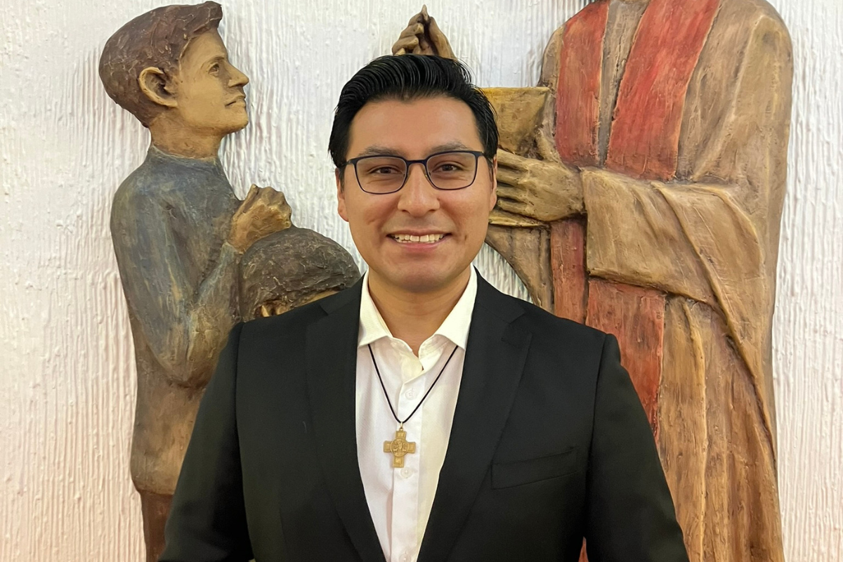 Ordenación diaconal del salesiano Christian Chávez